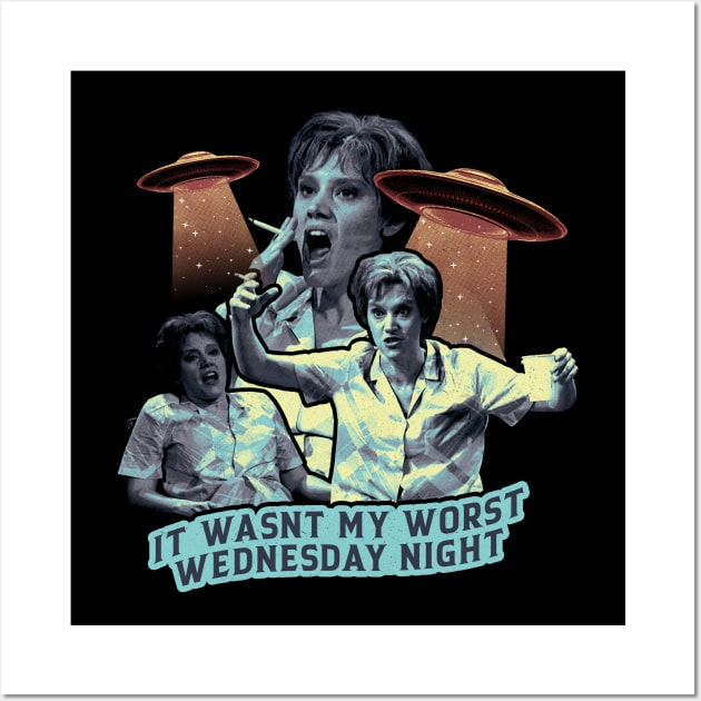 Kate McKinnon It Wasnt My Worst Wednesday Night Wall Art by Simbada Darurat